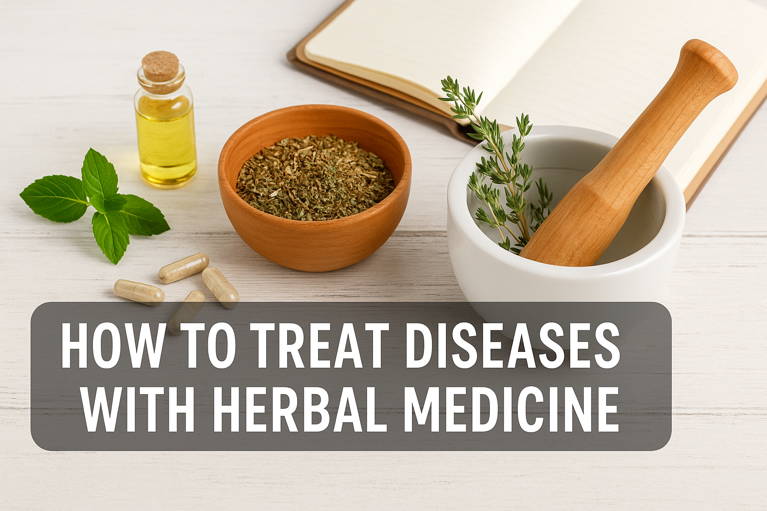 Treat Diseases with Herbal Medicine