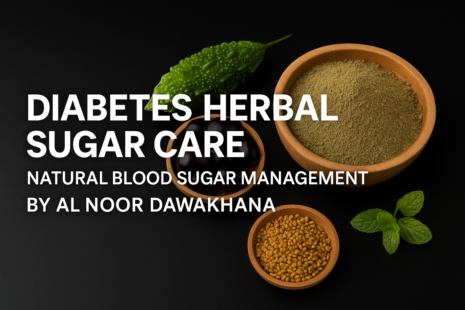 Diabetes Herbal Sugar Care – Natural Blood Sugar Management by Al Noor Dawakhana