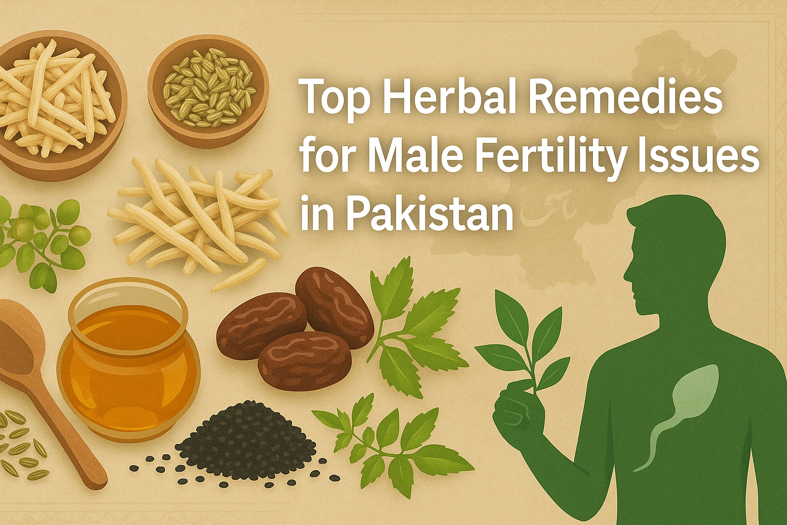 Top Herbal Remedies for Male Fertility Issues in Pakistan